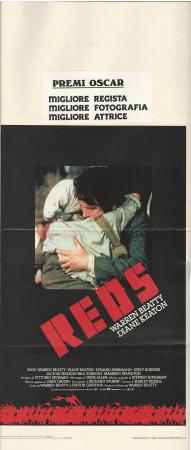 1982 * Affiches De Cinéma "Reds - Diane Keaton, Jack Nicholson" Drame (B+)