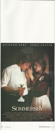 1993 * Affiches De Cinéma "Sommersby - Jodie Foster, Richard Gere" Drame (A-)