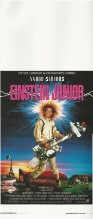 1990 * Affiches De Cinéma "Einstein Junior - John Howard, Yahoo Serious, Odile Le Clezio" Comique (B+)