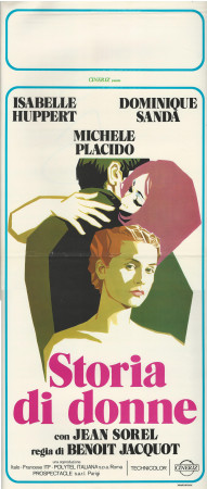 1981 * Affiches De Cinéma "Storia di Donne - Isabelle Huppert, Michele Placido, Dominique Sanda" Drame (B+)