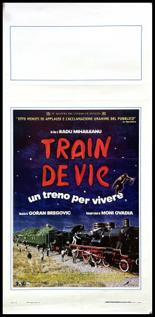 1998 * Affiches De Cinéma "Train de Vie - Agathe De La Fontaine, Lionel Abelanski" Comédie (B)