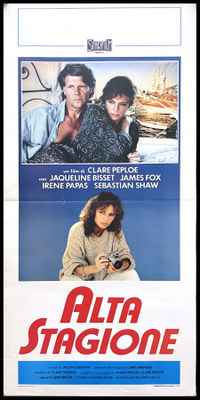 1987 * Affiches De Cinéma "Alta Stagione - Irene Papas, Jacqueline Bisset" Comédie (B)