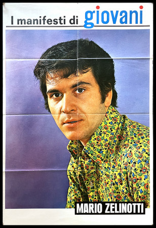 1960ca * Affiche Original "MARIO ZELINOTTI - I Manifesti di Giovani" Italie (B)