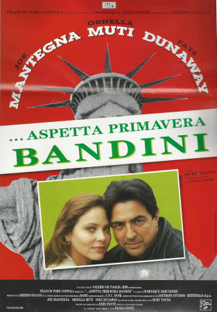 1989 * Affiches De Cinéma "Aspetta Primavera, Bandini - Ornella Muti"