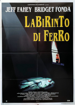 1993 * Affiche 2F De Cinéma "Labirinto di Ferro - Bridget Fonda, Jeff Fahey" Policier (B+)
