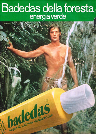 Anni '70 * Publicité Original "Badedas Bagno Schiuma Vitalizzante, Energia Verde" dans Passepartout