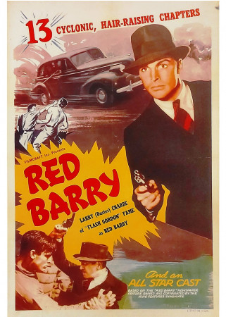 1938 (2000) * Affiche Repro "Red Barry - Larry Buster Crabbe" (A)