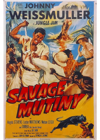 1953 (2000) * Affiche Repro "Savage Mutiny - Jungle Jim" (A)