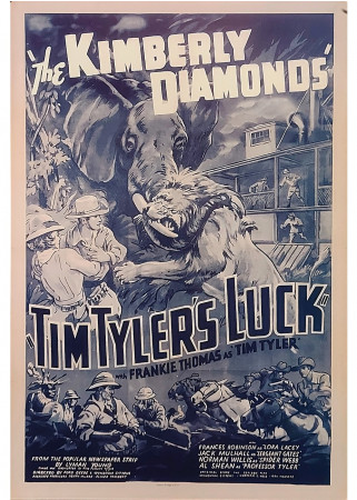 1940 (1970) * Affiche Repro "Tim Tyler's Luck - The Kimberly Diamonds" (A)