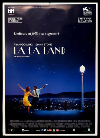 2016 * Affiches De Cinéma "La La Land - Emma Stone, Ryan Gosling" Musical (A)