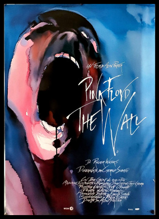 1982 * Affiches De Cinéma Réimpression "Pink Floyd - The Wall - Bob Geldof, Christine Hargreaves" Musical (A)