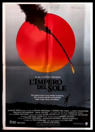 1987 * Affiches De Cinéma "L'Impero Del Sole - Christian Bale, John Malkovich" Drame (B+)