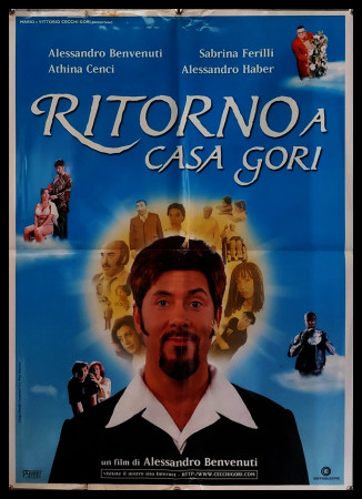 1996 * Affiches De Cinéma "Ritorno a Casa Gori - Alessandro Benvenuti, Sabrina Ferilli, Alessandro Haber" Comédie (B)