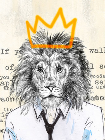 Ans 2000 * Affiche décorative "Matt Spencer -Bobo King" Original Selected Artworks 