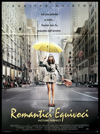 1997 * Affiche 2F De Cinéma "Romantici Equivoci - Kevin Bacon, Jennifer Aniston" Comedy (B+)