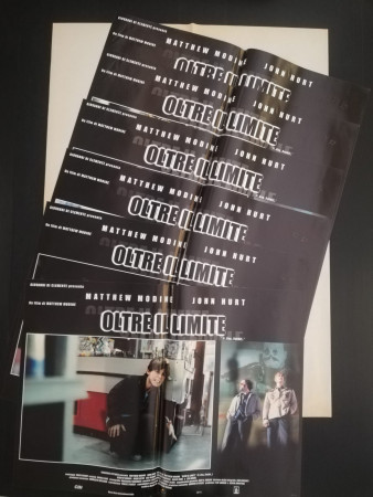 1999 * Set 6 Affiches De Cinéma "Oltre il Limite - John Hurt, Matthew Modine" Thriller (B)