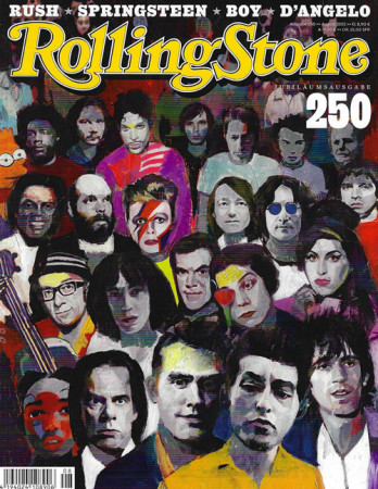 2015 * Rolling Stone Germany (Agosto) "250 Jubilaumsausgabe, Rush, Springsteen, Boy, D'Angelo" Musique