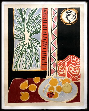 1950ca * Affiche Original "MATISSE - Nice Travail et Joie - 1947 " (A-) France, Sur Toile