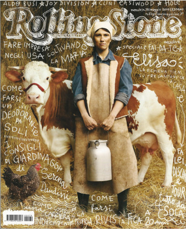 2010 (N79) * Couverture de Magazine Rolling Stone Originale "Elisa" dans Passepartout