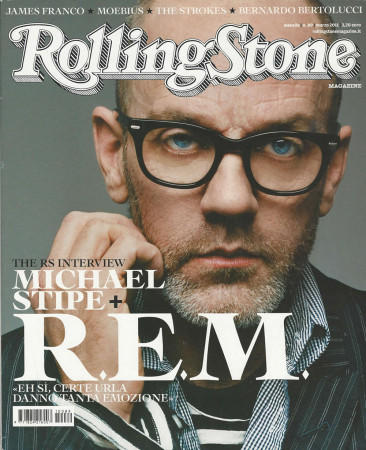 2011 (N89) * Couverture de Magazine Rolling Stone Originale "Michael Stipe" dans Passepartout