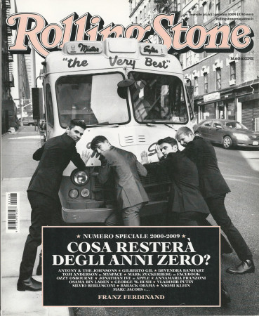 2009 (N63) * Couverture de Magazine Rolling Stone Originale "Cosa Resterà Degli Anni Zero?" dans Passepartout