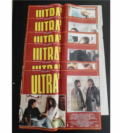 1991 * Set 6 Affiches De Cinéma "Ultrà - Claudio Amendola, Gianmarco Tognazzi, Ricky Memphis" Drame (A-)