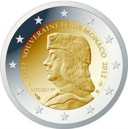 2012 * 2 euro MONACO fondation Souveraineté de Monaco