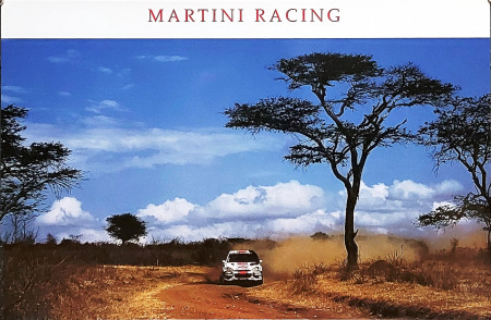 2001 * Affiche Original "Ford Focus Martini Racing, Colin Steele McRae, Safari Rally" (A)