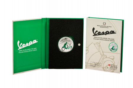 2019 * 5 Euro ITALIE "Vespa – Vert" BU