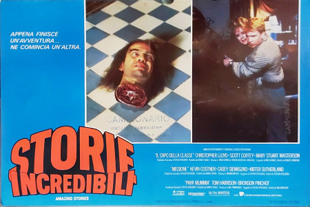 1986 * Affiches De Cinéma "Storie Incredibili - Kevin Costner, Christopher Lloyd" Fantastique (B)
