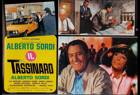 1983 * Affiches De Cinéma "Il Tassinaro - Alberto Sordi, Marilù Tolo, Federico Fellini" Comédie (B+)