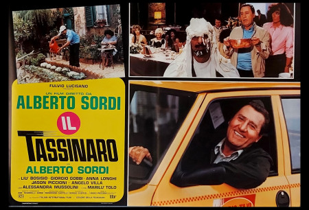 1983 * Affiches De Cinéma "Il Tassinaro - Alberto Sordi, Marilù Tolo, Federico Fellini" Comédie (B+)