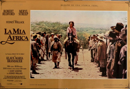 1985 * Affiches De Cinéma "La Mia Africa - Sydney Pollack, Meryl Streep, Robert Redford" Drame (A-)