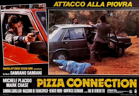 1985 * Affiches De Cinéma "Pizza Connection - Michele Placido" Drame (B+)