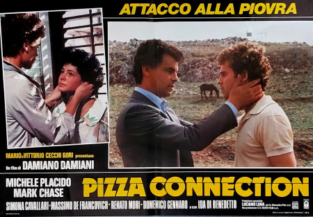 1985 * Affiches De Cinéma "Pizza Connection - Michele Placido" Drame (B+)