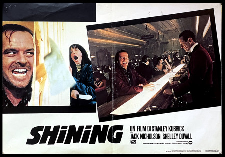 1980 * Affiches De Cinéma "Shining - Jack Nicholson, Shelley Duvall, Danny Lloyd" Horreur  (B)