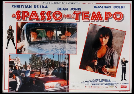 1996 * Affiches De Cinéma "A A Spasso nel Tempo - Christian De Sica, Massimo Boldi" Comédie (B+)