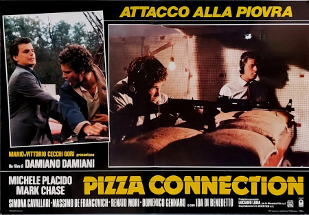 1985 * Affiches De Cinéma "Pizza Connection - Michele Placido" Drame (B+)