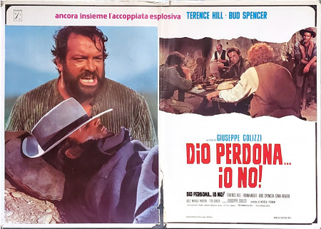 1967 * Affiches De Cinéma "Dio Perdona... Io No! - Bud Spencer, Terence Hill, Frank Wolff" Comédie (C)