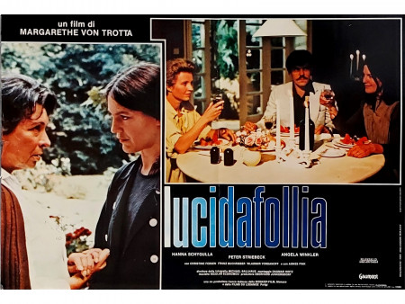 1984 * Affiches De Cinéma "Lucida Follia - Angela Winkler, Hanna Schygulla, Peter Streibeck" Drame (B)