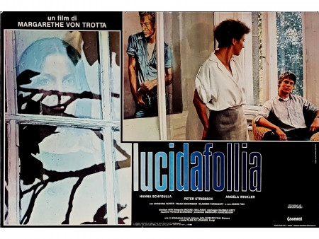 1984 * Affiches De Cinéma "Lucida Follia - Angela Winkler, Hanna Schygulla, Peter Streibeck" Drame (B)