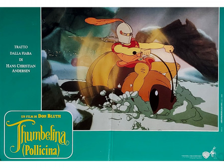 1994 * Affiches De Cinéma "Thumbelina - Pollicina - Don Bluth, Gary Oldman" Animation (B+)