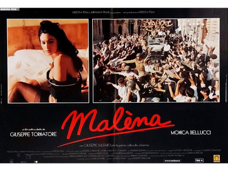 2000 * Affiches De Cinéma "Malèna - Monica Bellucci, Giuseppe Tornatore" Drame (B+)