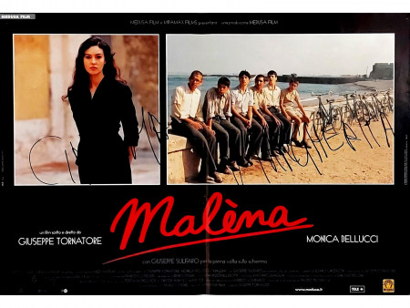 2000 * Affiches De Cinéma "Malèna - Monica Bellucci, Giuseppe Tornatore" Drame (B+)