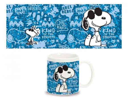 Tasse Mug * Dessins Animése "Snoopy - Logo" Marchandises Officielles (P98509)