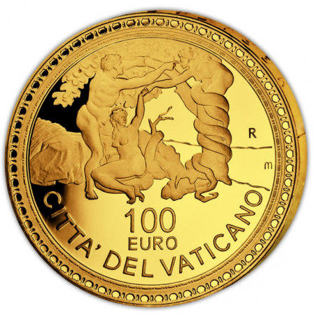 2009 * 100 euro VATICAN or BE Jardin d'Eden