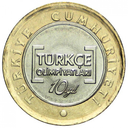 2012 * 1 livre Turquie 10e Jeux olympiques Langue Turque