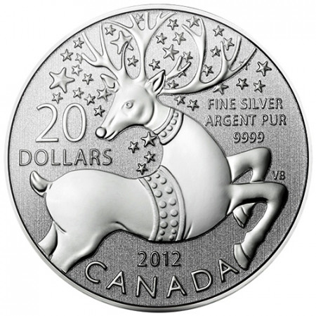 2012 * 20 Dollars Canada Joyeuses Fêtes