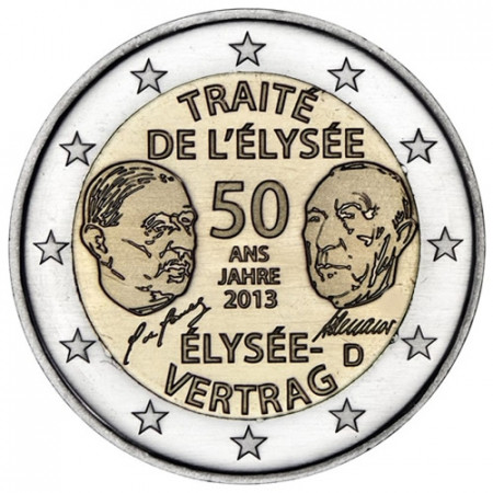 2013 * 2 euro ALLEMAGNE 50e Traité de l'Élysée