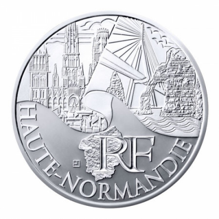 2011 * 10 euro FRANCE Région Haute-Normandie